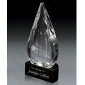 Diamond Triumph Crystal Award (3 1/2"x7 1/4"x2 1/8")
